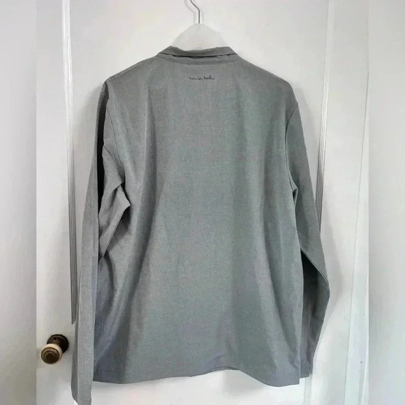 Travis Mathew Mens ROAD SODA FULL ZIP JACKET LIGHT GRAY RARE New With Tag Size L - Picture 7 of 7